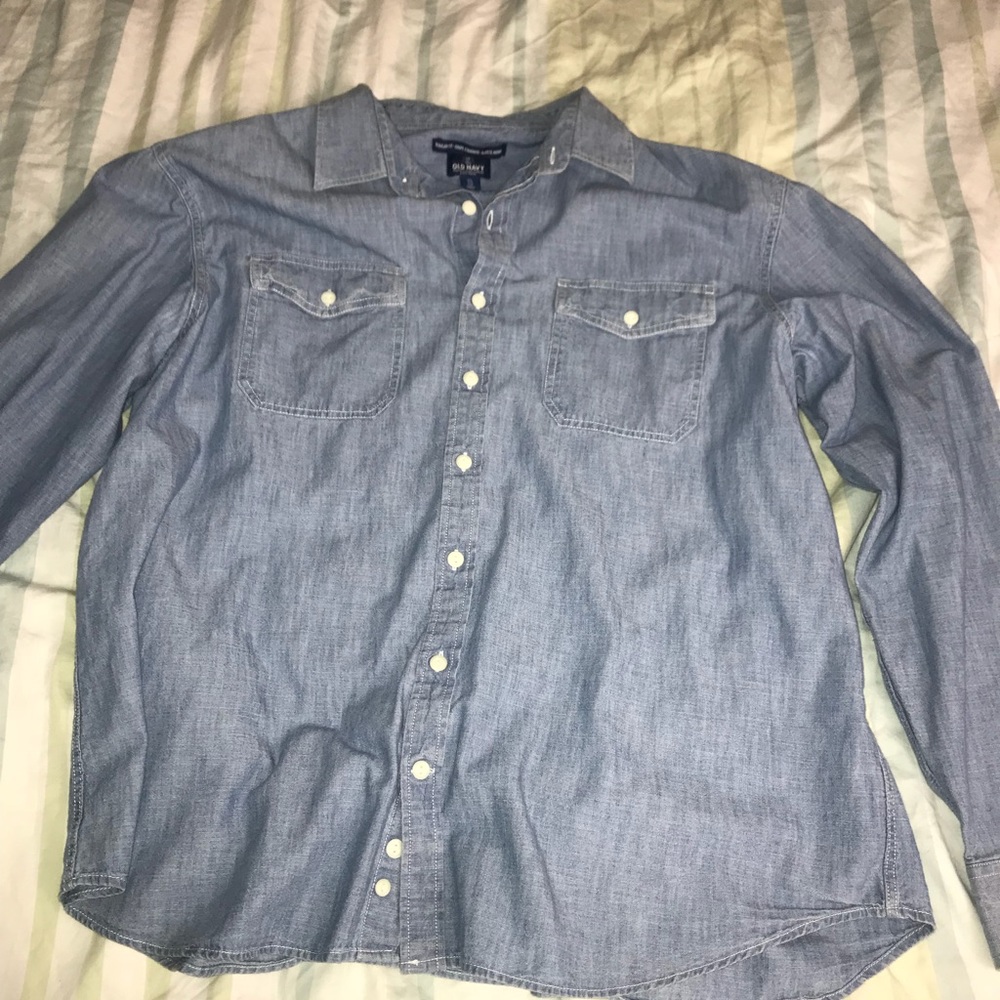 Bundle of 2 men’s XXL long sleeve shirts